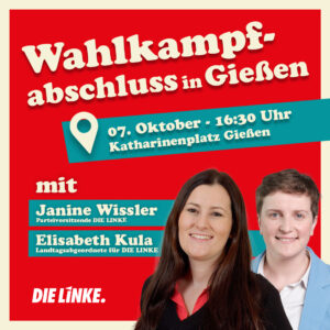 Wahlkampfabschluss in Gießen